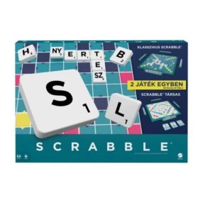 Scrabble magyar társasjáték – 2 játék egyben