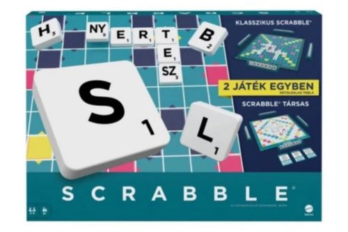 Scrabble magyar társasjáték – 2 játék egyben