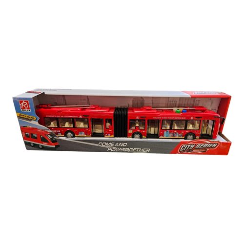 Elemes csuklós játékbusz fény- és hanghatásokkal