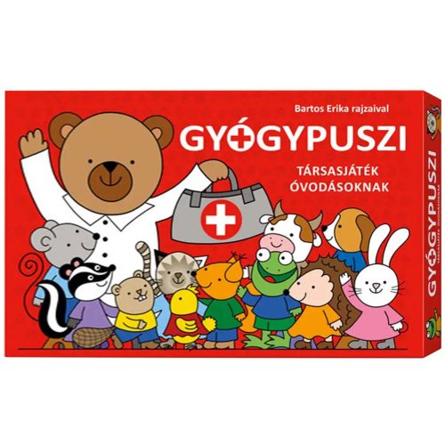 Gyógypuszi – Társasjáték óvodásoknak (Bartos Erika rajzaival)
