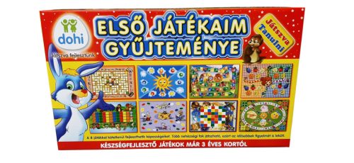 Első játékaim gyűjteménye – készségfejlesztő társasjátékok