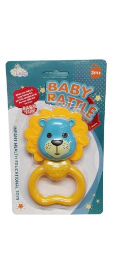 Oroszlános bébi csörgő