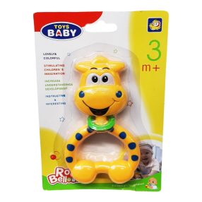 Zsiráfos baba csörgő