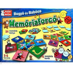 Bogyó és Babóca Memória forgó Fiús Játékok