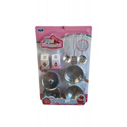 Játék Fém Edény Készlet Konyhák, Edények, Főzőcske