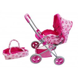 Játék Babakocsi Hordozóval Lányos Játékok