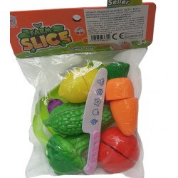 Tépőzáras Vágható Játék Ételek Konyhák, Edények, Főzőcske