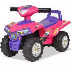 Zenélős Babytaxi Rózsaszín Quad Bébi Játékok