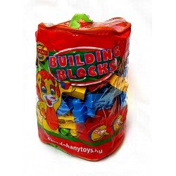 Building Blocks 112 Db os Építőkocka Fiús Játékok